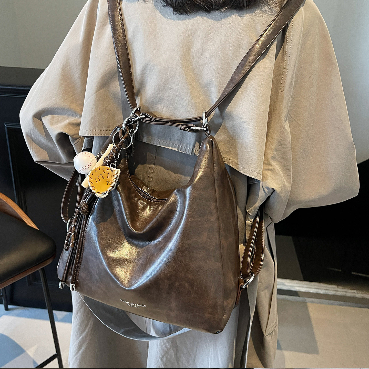 Retro Large Capacity Crossbody - Luxury Bags Tote recension och pris