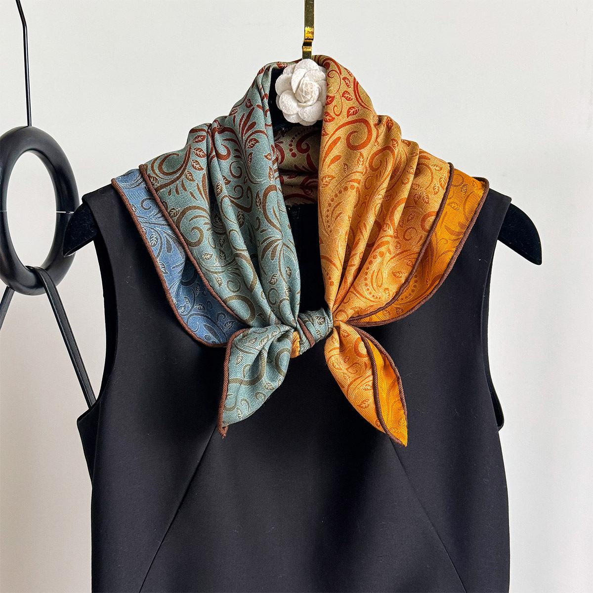82% Wool 18% Real Silk Scarf N - Luxury Bags China recension och pris